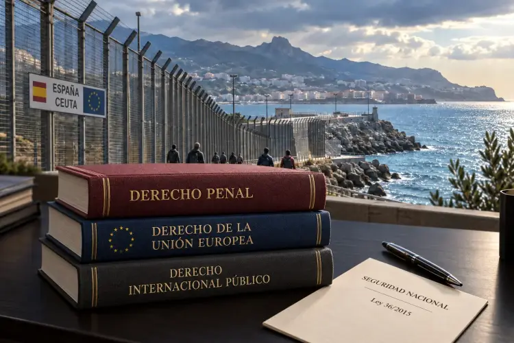 Instrumentalización migratoria en Ceuta. Lo que investiga la Audiencia Nacional y el muro jurídico de imputar a un Estado