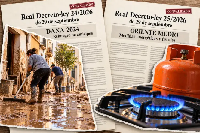 La Diputación Permanente mantiene en vigor el reintegro de los anticipos de la DANA y las medidas energéticas por Oriente Medio