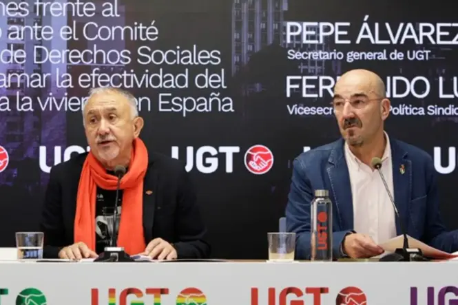 UGT lleva al Consejo de Europa el bloqueo de la vivienda y pide que sea un derecho reclamable ante los tribunales españoles