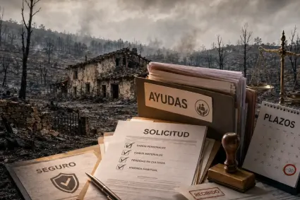 Después del incendio. Una guía legal para los afectados
